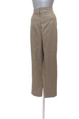 Dámské kalhoty Sinsay, barva hnědá, velikost XL