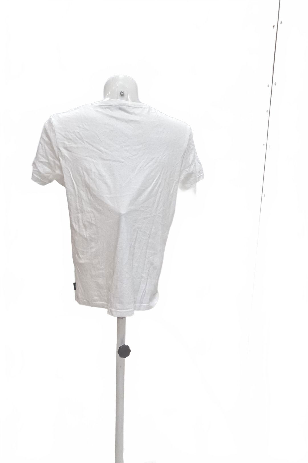 Pánské tričko Black Squad s potiskem, barva bílá, velikost L