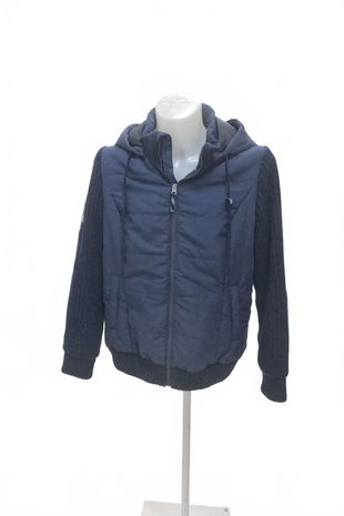 Pánská bunda Bpc Bonprix Collection, barva modrá, velikost 46