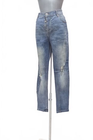 Pánské kalhoty Genesis, barva denim, velikost M