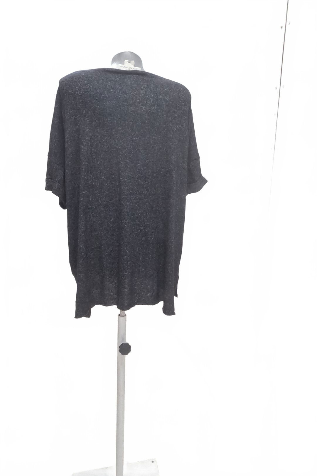 Dámské tričko L.o.g.g. bez potisku, barva černá, velikost XL