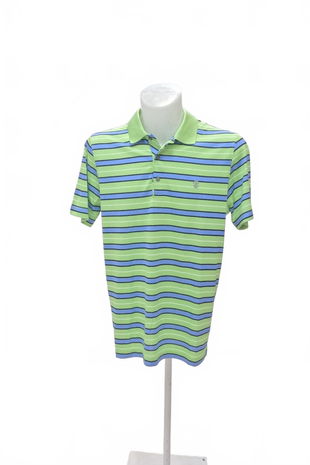 Pánské tričko Genesis bez potisku, barva pruhovaná, velikost M