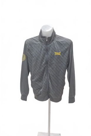 Pánská mikina Everlast bez potisku, barva pruhovaná, velikost M