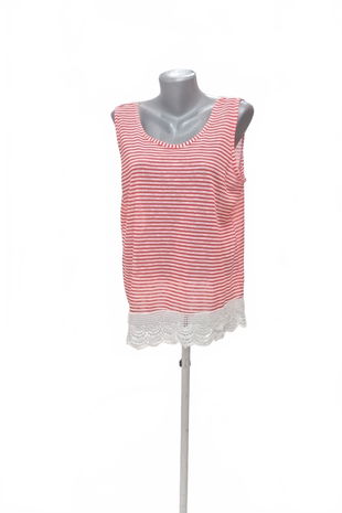 Dámský top Page One, barva pruhovaná, velikost XL