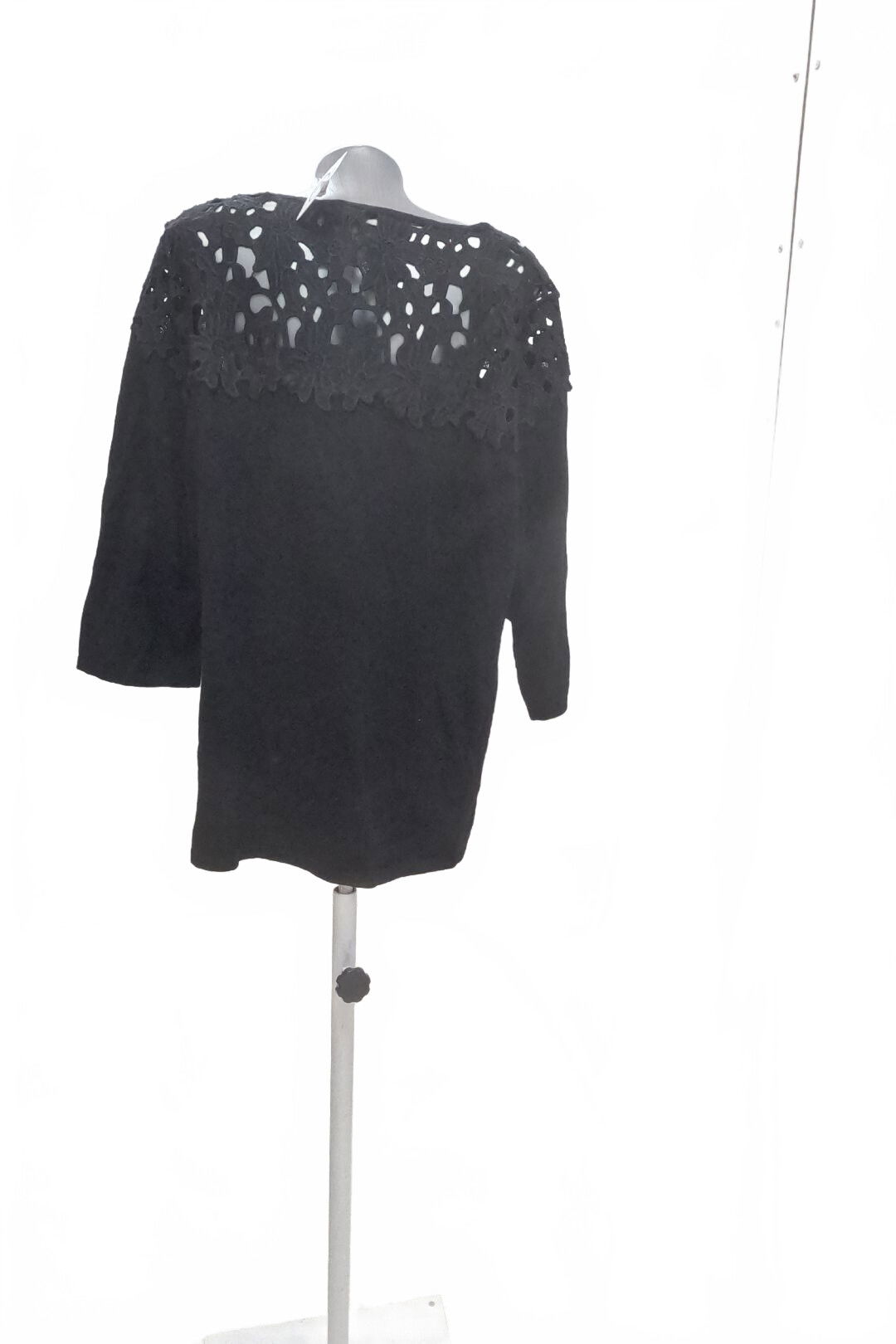 Dámské tričko Bpc Selection bez potisku, barva černá, velikost 2XL