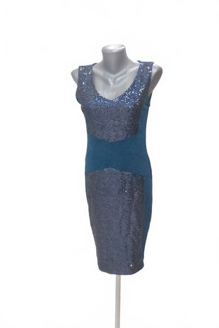 Dámske šaty Bodyflirt, farba tyrkysová, veľkosť 40