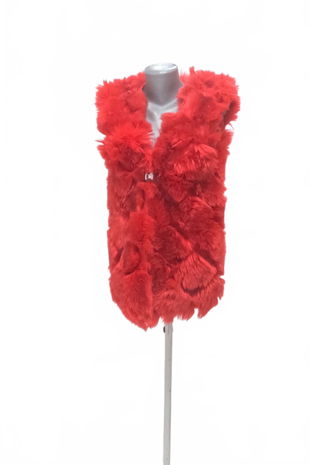 Dámska vesta Genesis, farba červená, veľkosť M