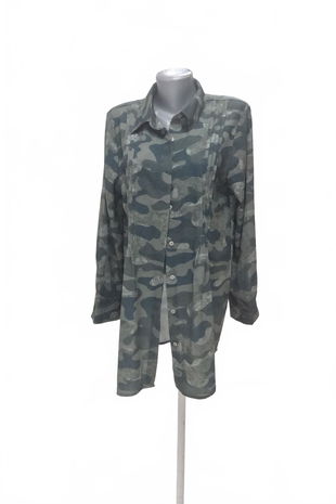 Dámská halenka Genesis, barva vzorovaná, velikost 42