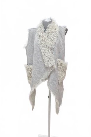 Dámska vesta Genesis, farba sivá, veľkosť S