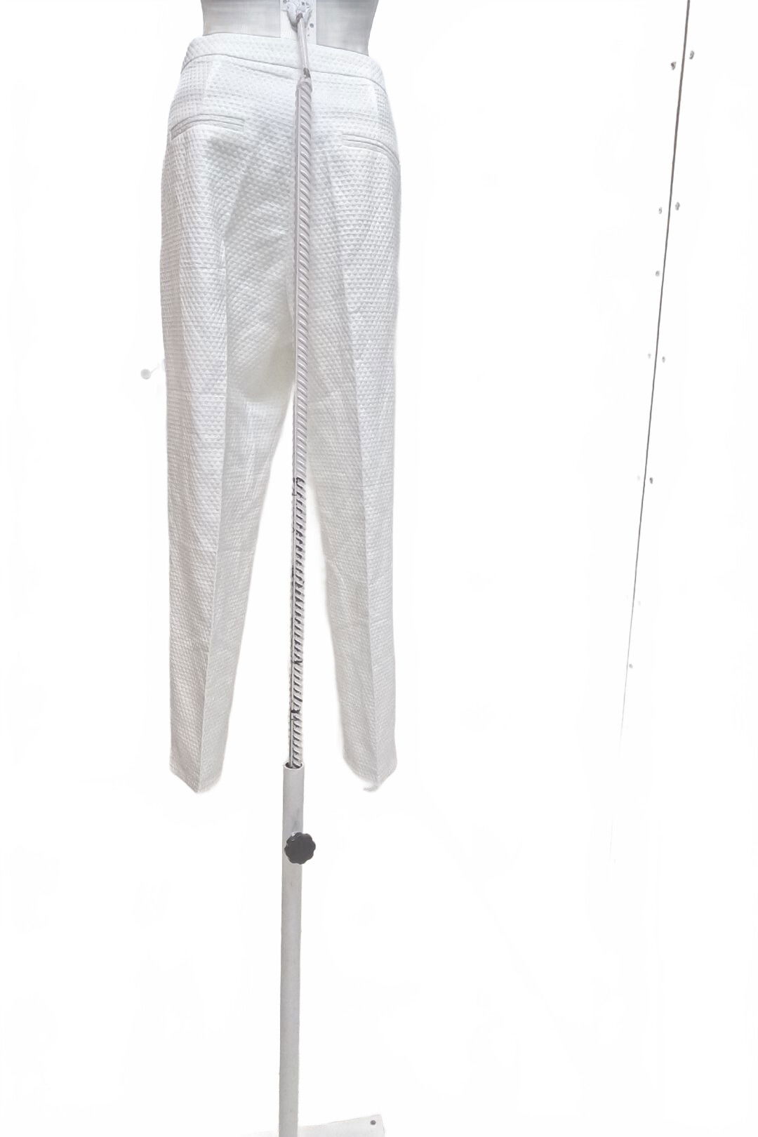 Dámske nohavice Topshop, farba biela, veľkosť 40