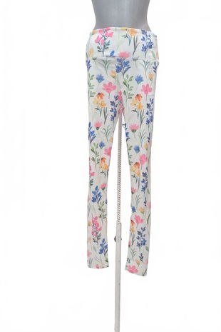 Dámské kalhoty Genesis, barva květovaná, velikost XL