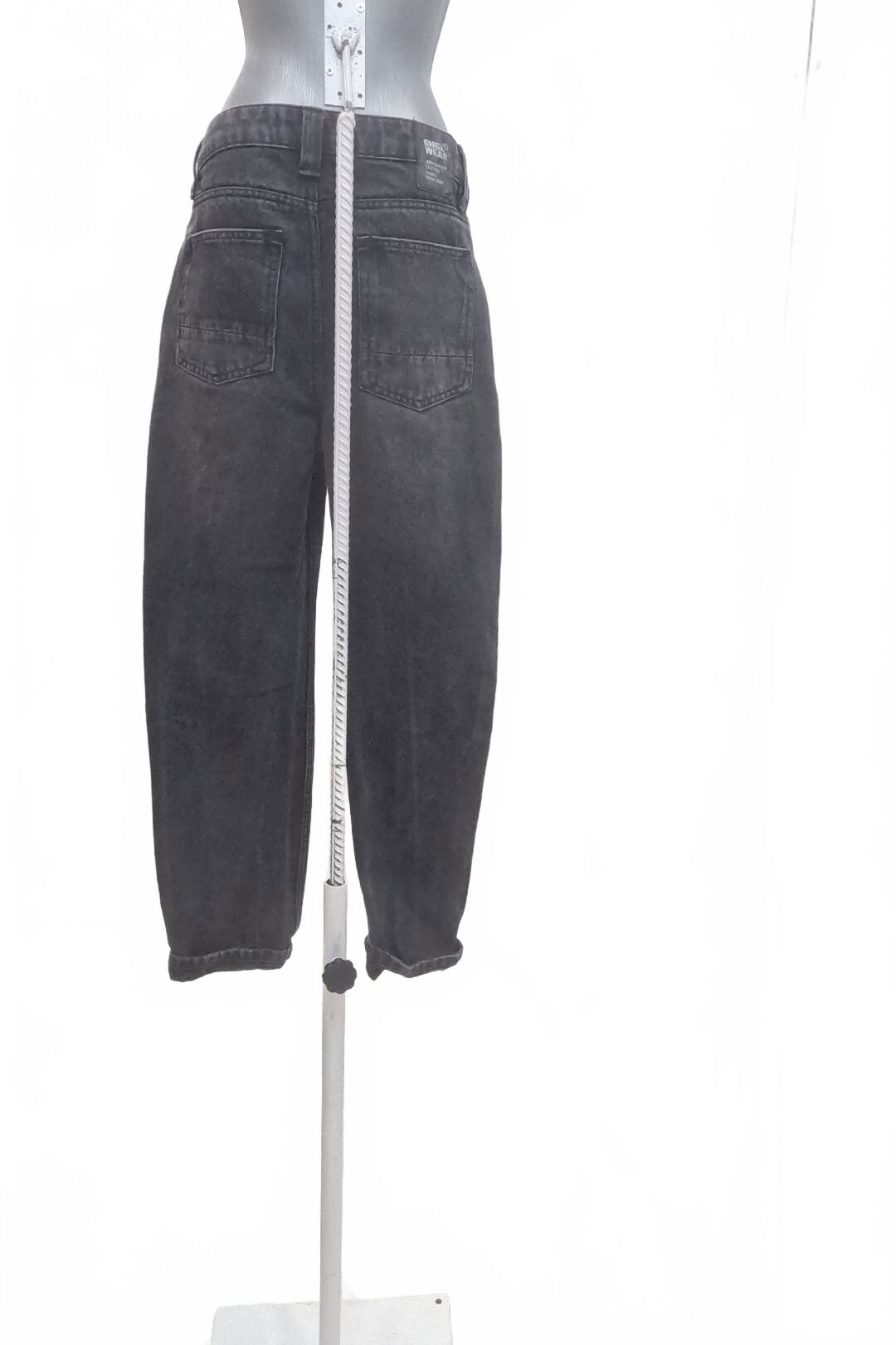 Pánské kalhoty Sinsay, barva černá, velikost XS