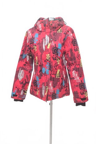 Dámska zimná bunda Just Play, farba vzorovaná, veľkosť L