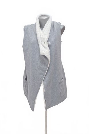 Dámska vesta Tchibo, farba sivá, veľkosť S