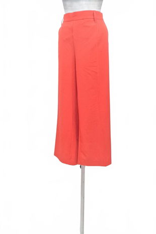 Dámské kalhoty Bpc Selection, barva červená, velikost 50