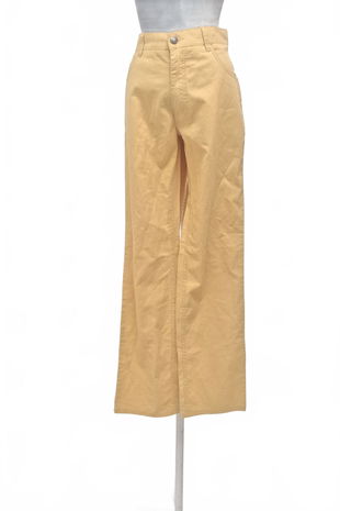 Pánské kalhoty Genesis, barva žlutá, velikost 48