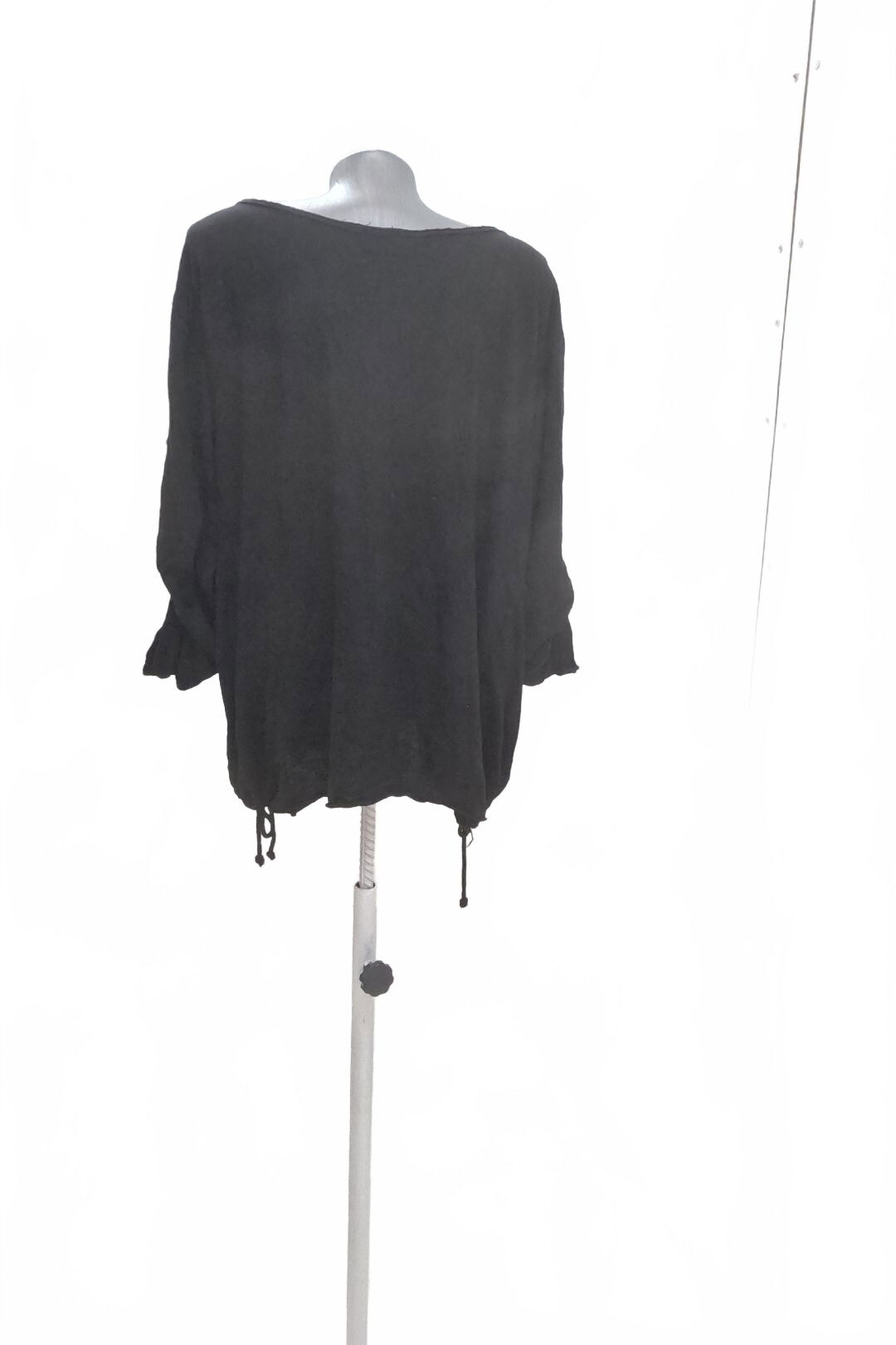 Dámské tričko Made In Italy s potiskem, barva černá, velikost 2XL