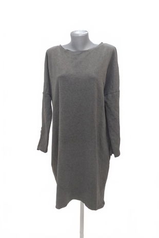 Dámske šaty Rainbow, farba sivá, veľkosť L