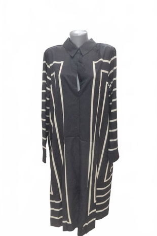 Dámské šaty Genesis, barva pruhovaná, velikost XL