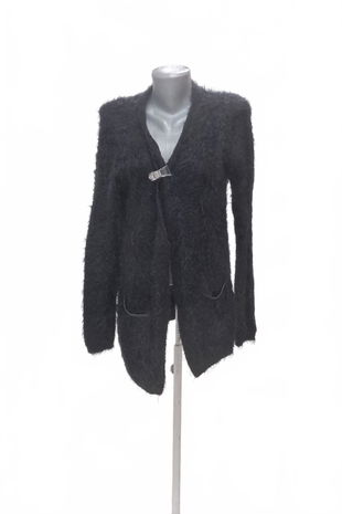 Dievčenský sveter Y.f.k, farba čierna, veľkosť 158