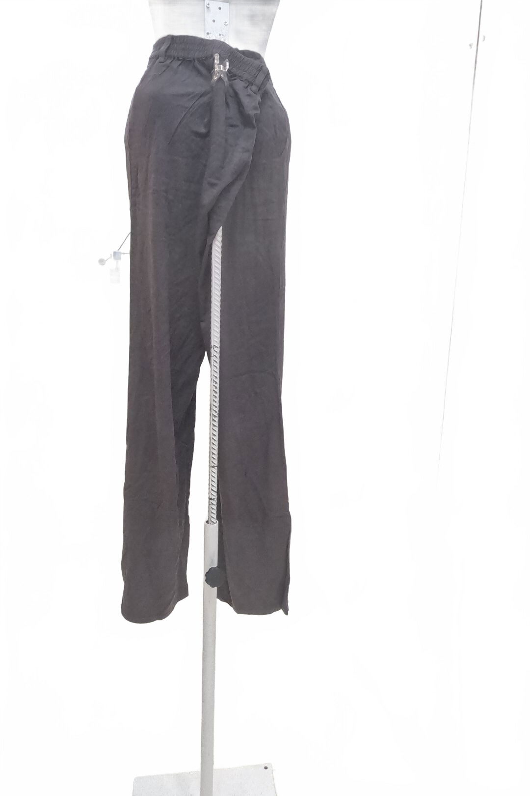 Dámské kalhoty Lindex, barva šedá, velikost 46