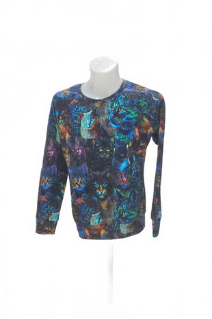 Pánská mikina Genesis bez potisku, barva vícebarevná, velikost M