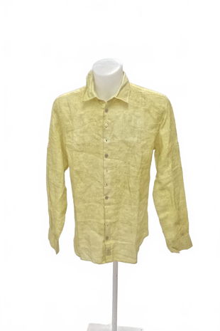 Pánská košile Genesis, barva žlutá, velikost L