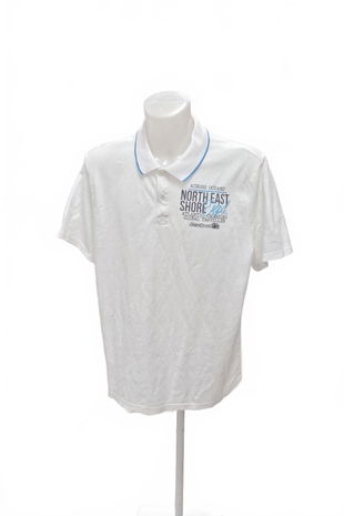 Pánské tričko Canda s potiskem, barva bílá, velikost XL