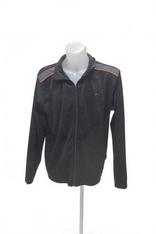 Pánská mikina Atlas For Men bez potisku, barva černá, velikost L