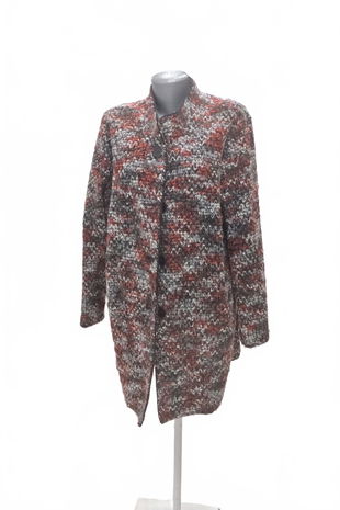 Dámský kabát Genesis, barva vzorovaná, velikost 50