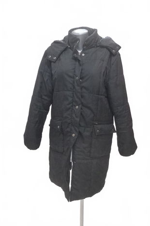 Dámska zimná bunda Koton, farba čierna, veľkosť L