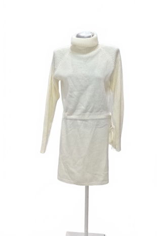 Dámske šaty X-Mail, farba biela, veľkosť L