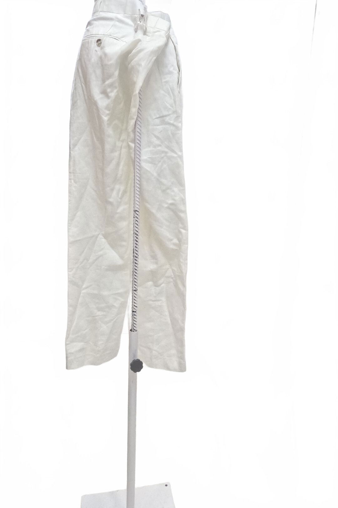 Pánské kalhoty Gate, barva bílá, velikost M