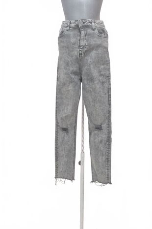 Dámske nohavice Missguided, farba sivá, veľkosť 38