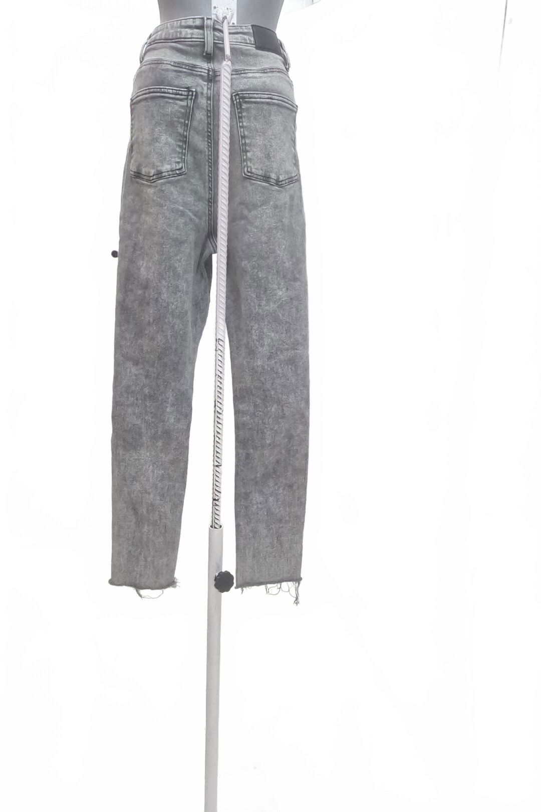 Dámske nohavice Missguided, farba sivá, veľkosť 38