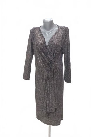 Dámske šaty Genesis, farba hnedá, veľkosť 42