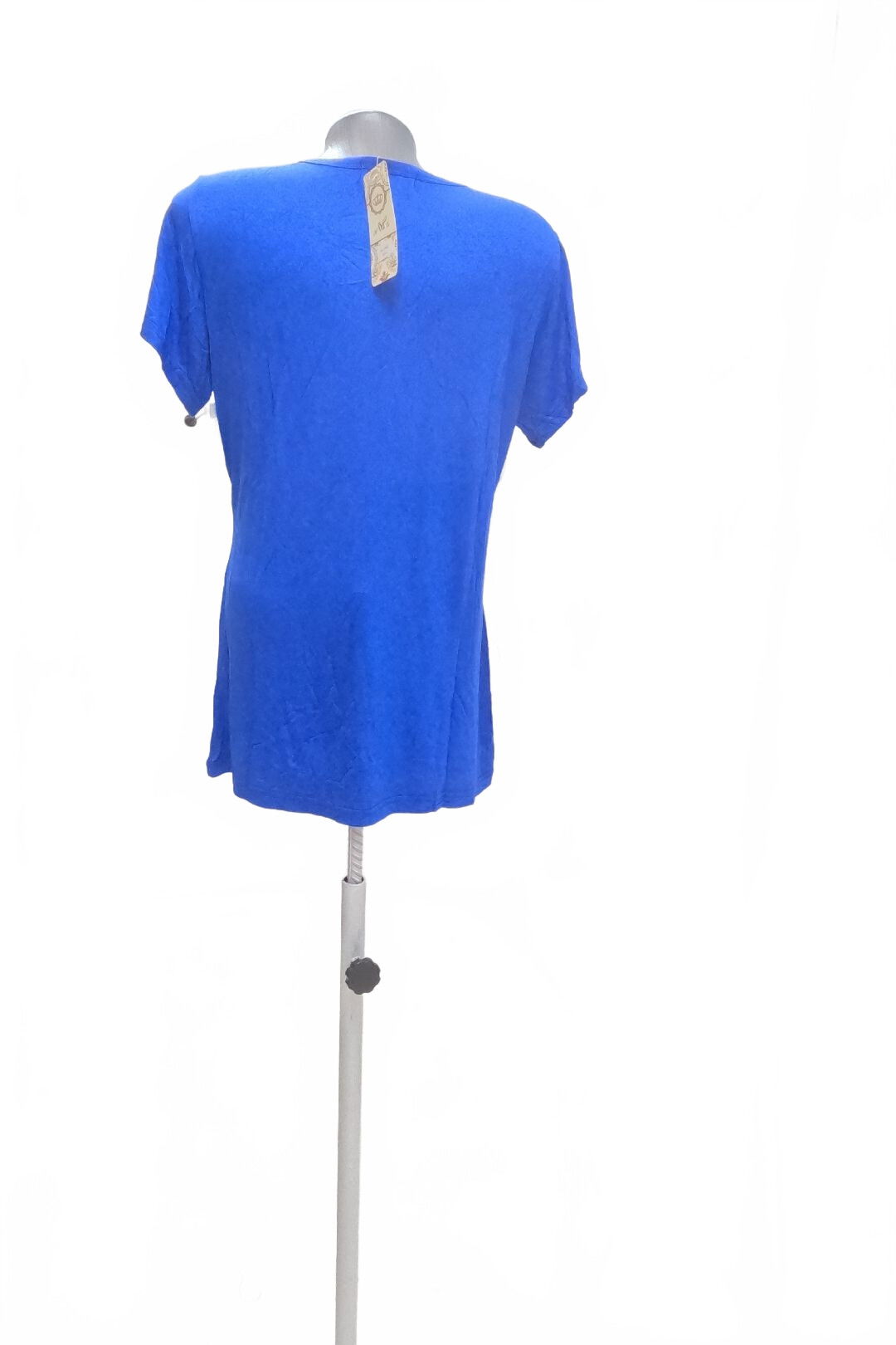 Dámské tričko Genesis s potiskem, barva modrá, velikost 3XL