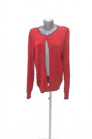 Dámsky sveter Tchibo, farba červená, veľkosť S