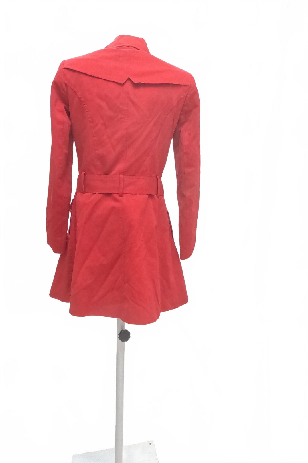 Dámsky kabát F&F, farba červená, veľkosť 36