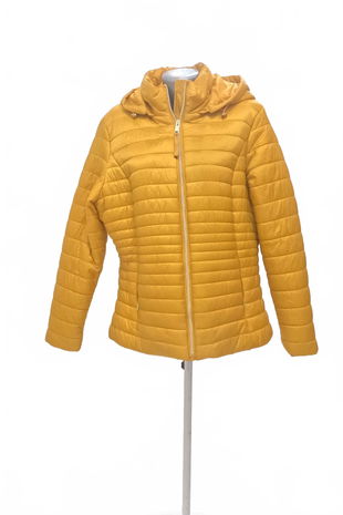 Dámská bunda F&F, barva žlutá, velikost 48