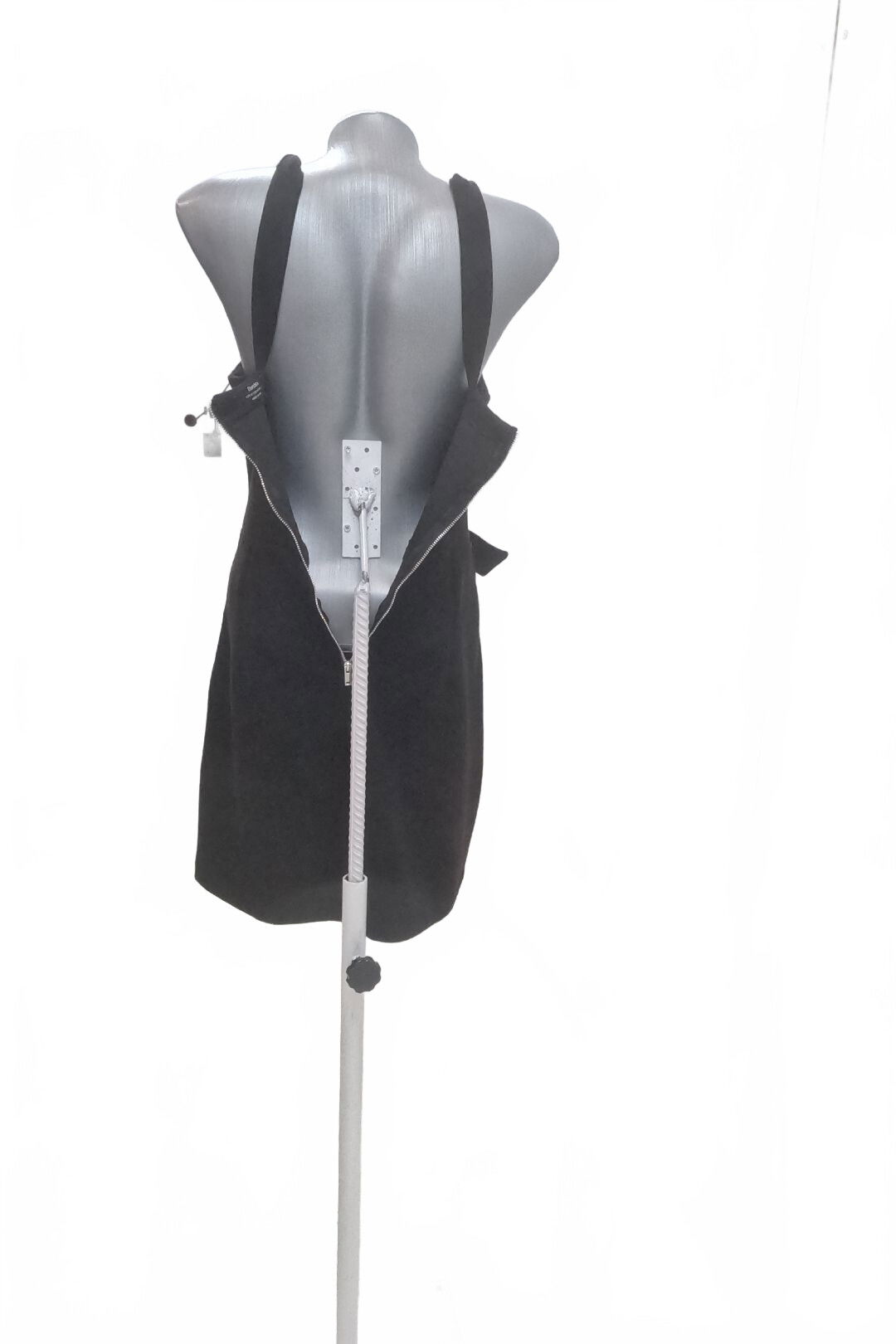 Dámske šaty Bershka, farba čierna, veľkosť M