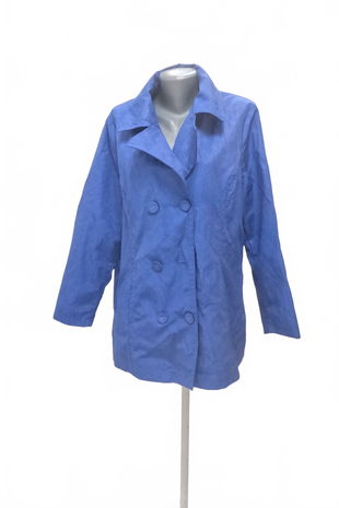 Dámský kabát Per Una, barva modrá, velikost 46