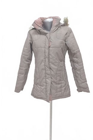 Dámska zimná bunda Kenvelo, farba ružová, veľkosť S