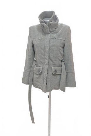 Dámsky zimný kabát Genesis, farba sivá, veľkosť 36