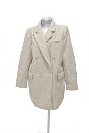 Dámsky kabát Sinsay, farba sivá, veľkosť 44