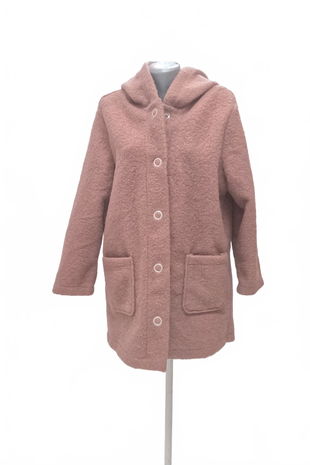 Dámsky kabát Janina, farba ružová, veľkosť 42