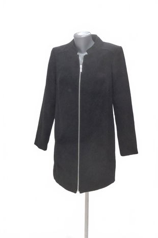 Dámsky kabát Marks & Spencer, farba čierna, veľkosť 40