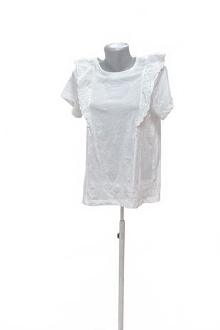 Dámské tričko Beloved bez potisku, barva bílá, velikost XL