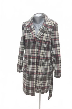 Dámský zimní kabát Kenvelo, barva vzorovaná, velikost XL