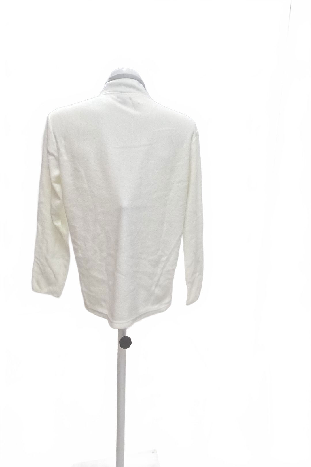 Pánská mikina Atlas For Men bez potisku, barva bílá, velikost L